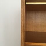 Bookcase with compass feet