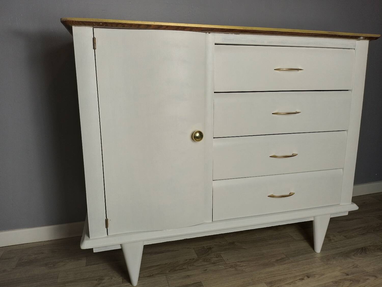 Restored vintage buffet chest.