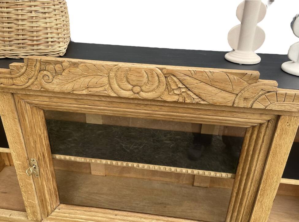 Art Deco oak sideboard