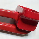 Porte serviette plastique rouge 1980