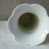 Porcelain vase matt effect decor in relief sign kaiser