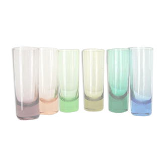 Set of 6 alcohol glasses