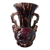 Vintage marbled vase