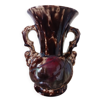Vintage marbled vase