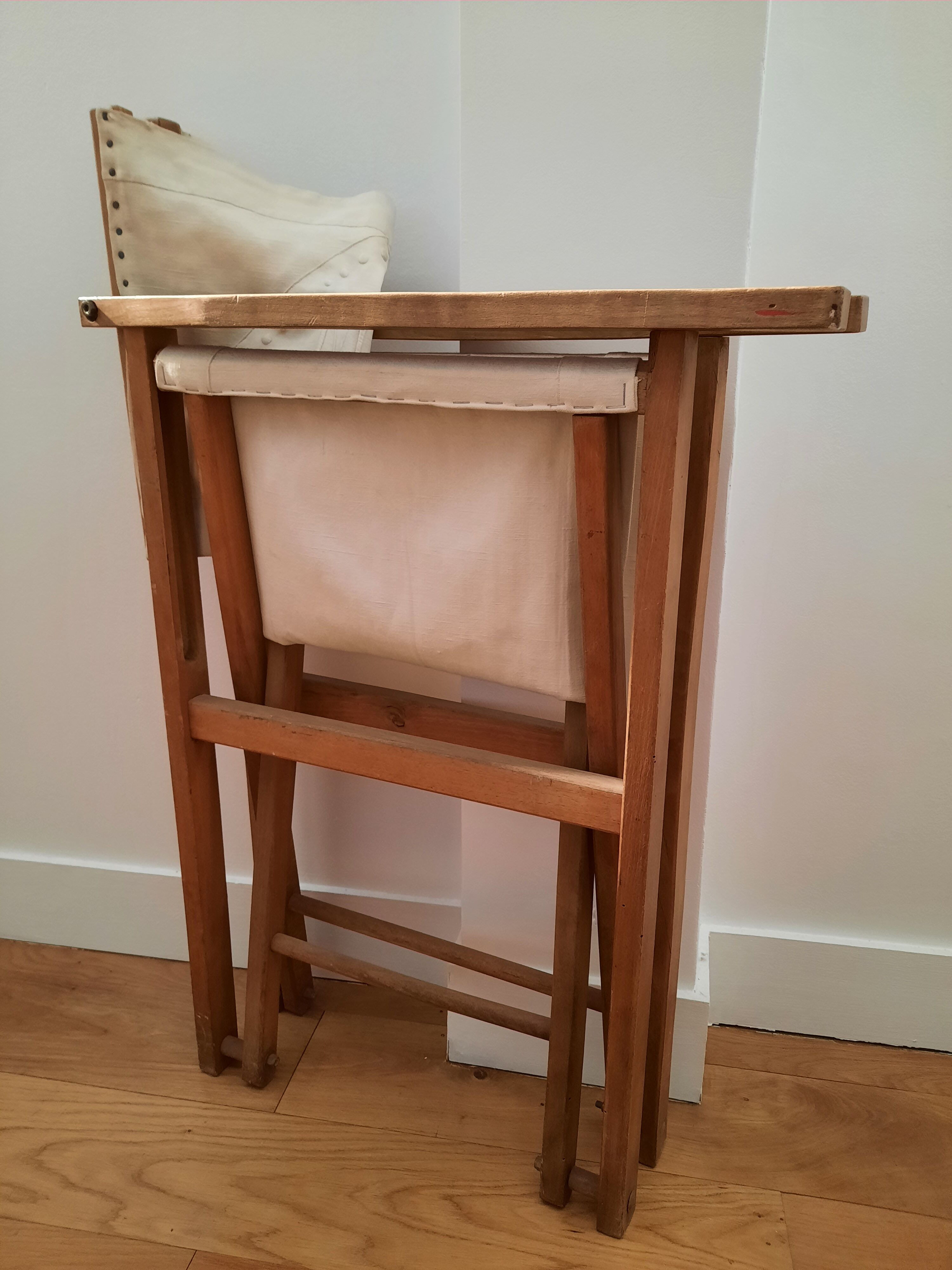 Wooden and shabby chic monogram fabrics