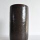 Vase en céramique aux tons terreux marron et vert par Palshus, Danemark, années 1960