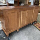 Empire style row in mahogany and oak veneer