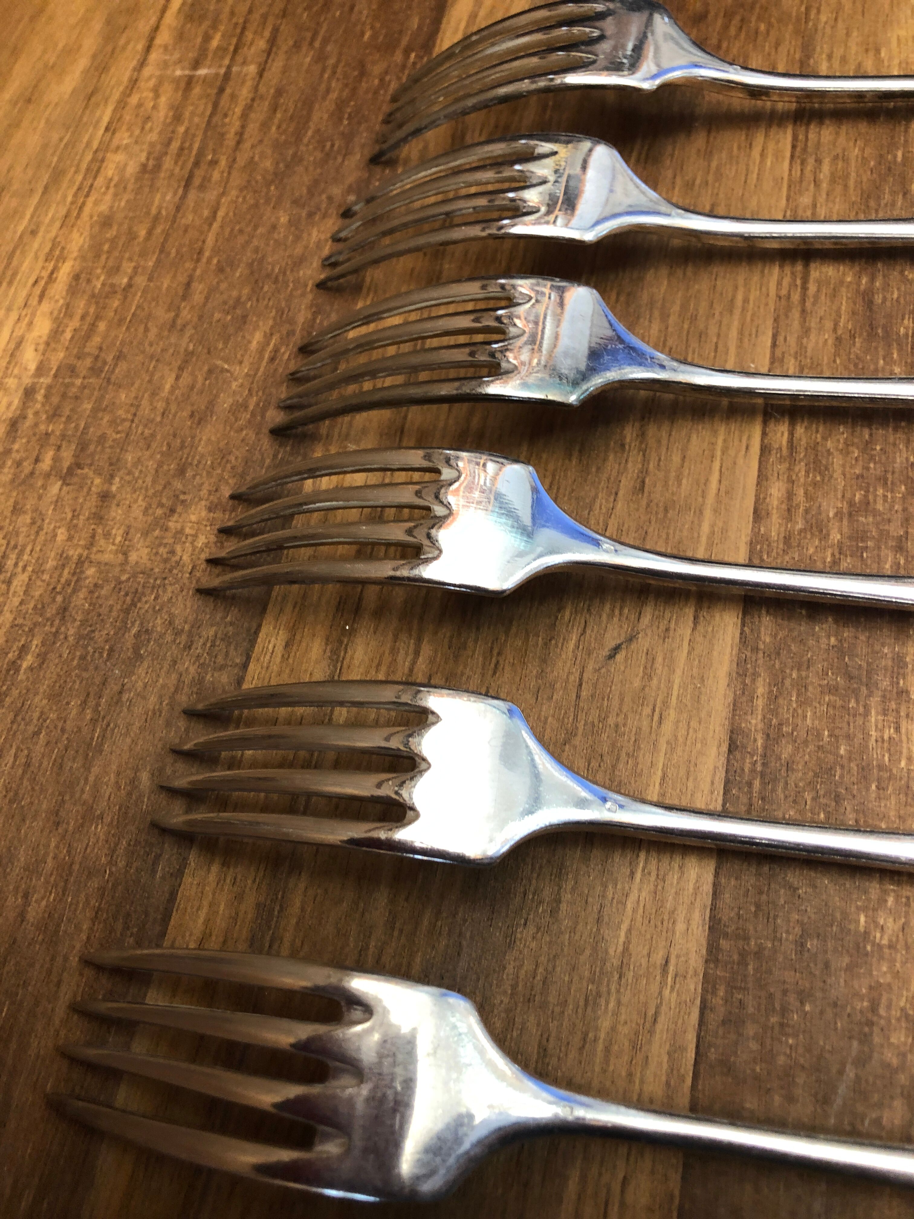 6 Christofle forks