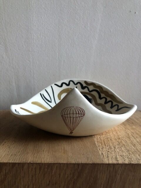 vacuum pocket ceramic 1950 Revernay vintage