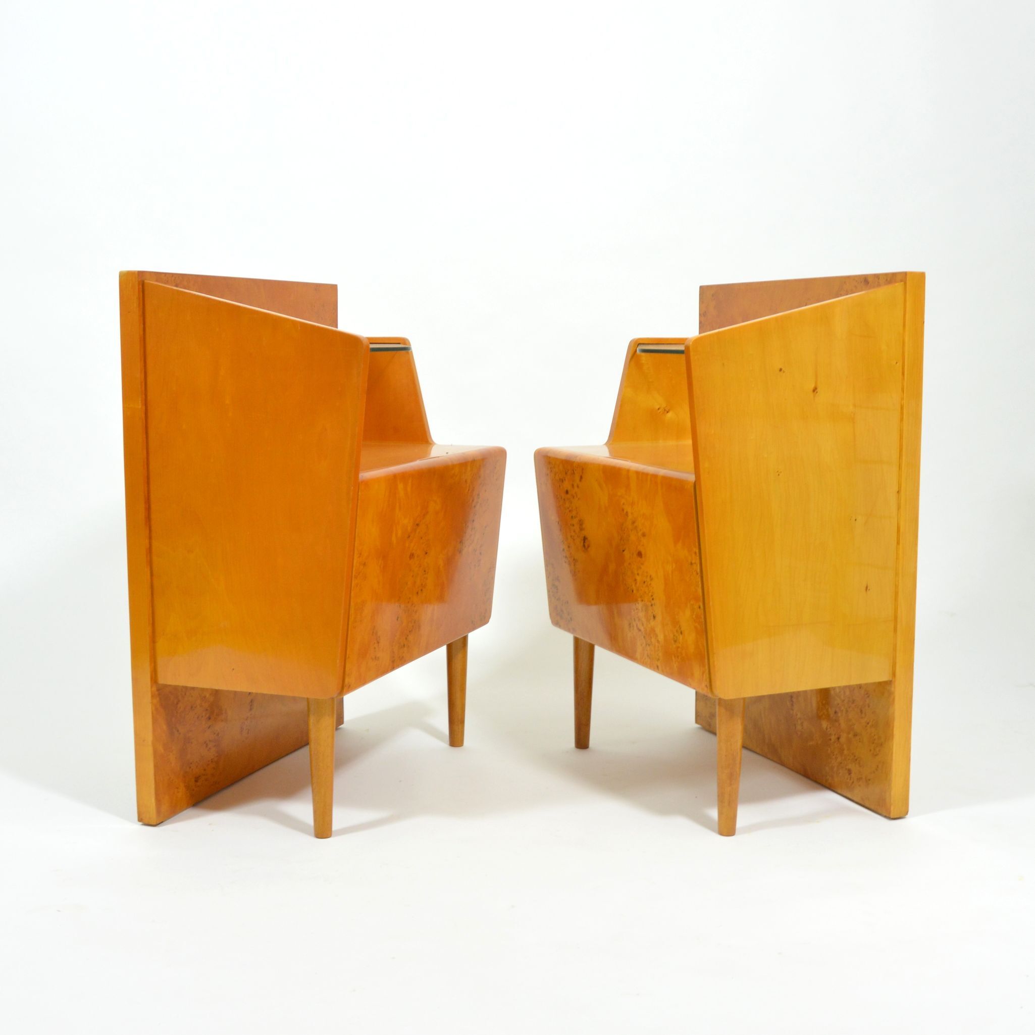 Vintage bohemian bedside tables 1960