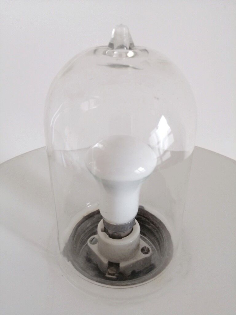 Swan neck sconce in enamelled sheet metal 50