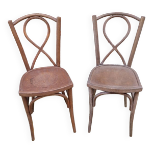 Paire de chaises bistrot - luterma