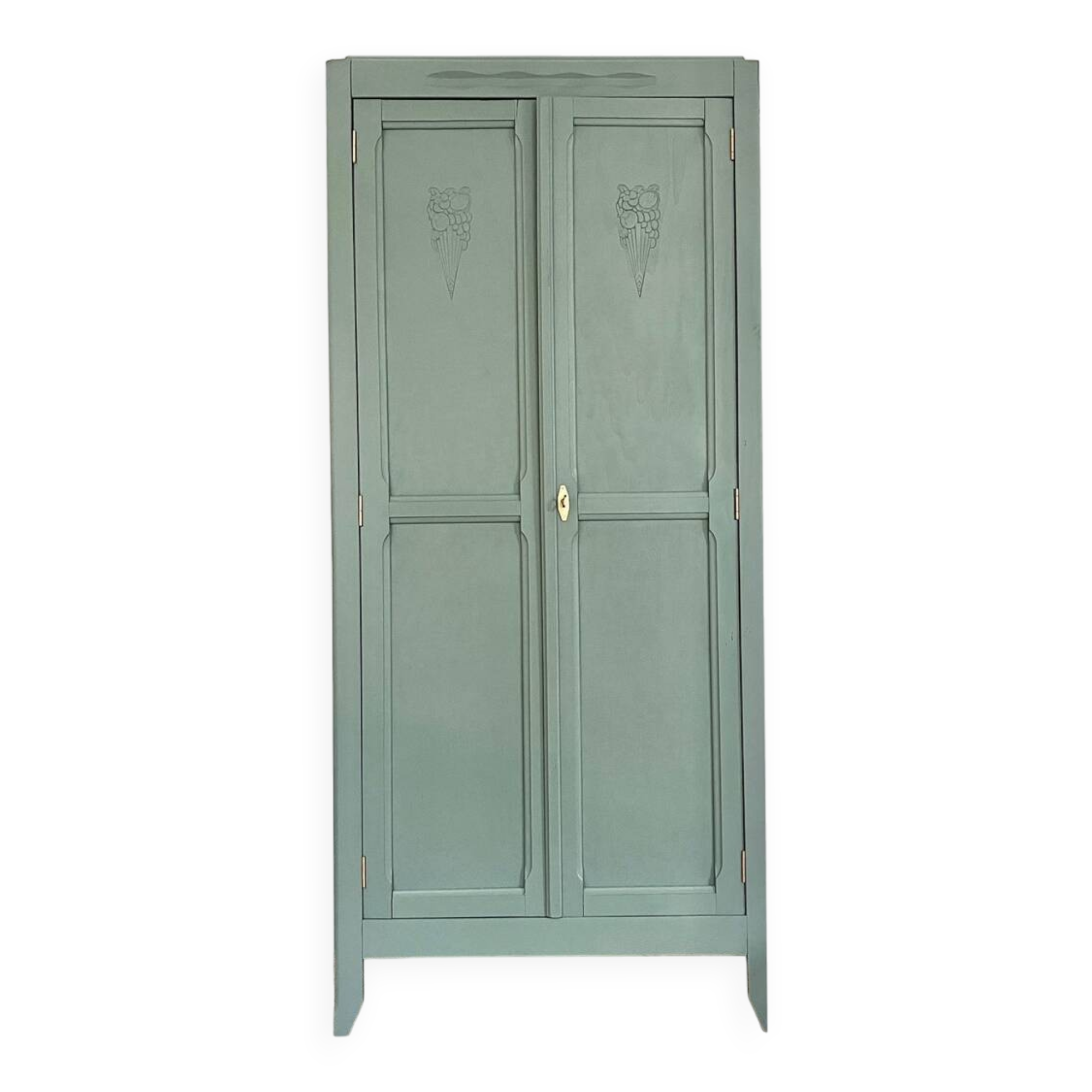 Armoire Art Déco verte