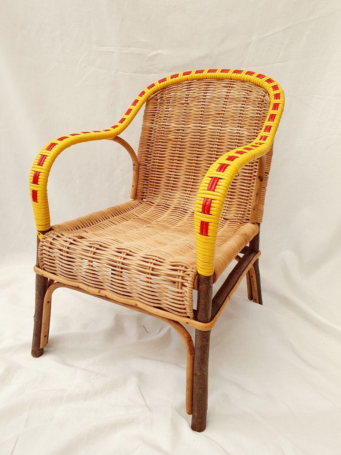 Wicker children's chair