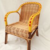 Wicker children's chair