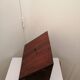 Ecritoire porte courrier  en bois massif vintage