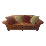 Eastwood leather and fabric sofa.