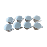 Set of 8 coffee shakes Phillipe Deshouilieres