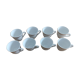 Lot de 8 tasses à café Phillipe Deshouilieres