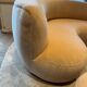 Sofa 190 teddy mohair sable pierre augustin rose