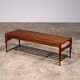 Banc vintage en noyer de Gio Ponti réalisé par Fratelli Reguitti, 1950