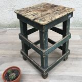 Former green workshop stool