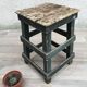 Former green workshop stool