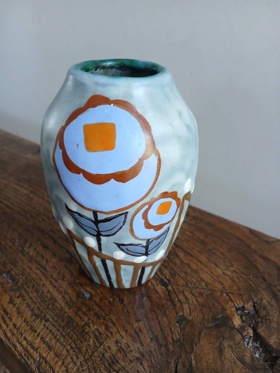 Louis Dage Art Deco Vase