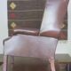 Vintage wingback lounge chair in brown leather, 1970s