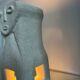 Stone lamp by sculptor Albert Tormos