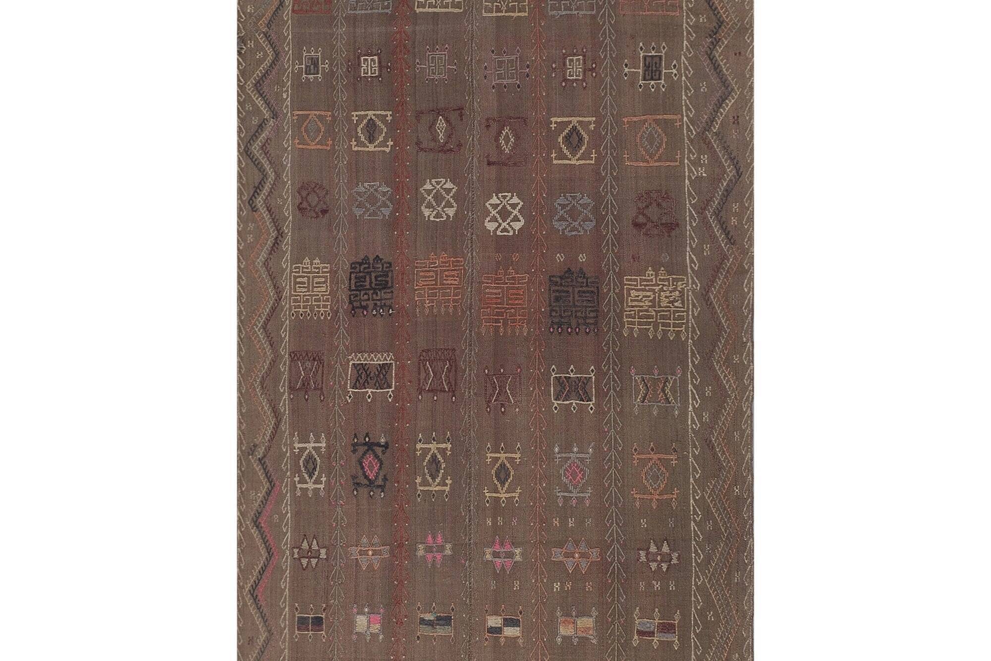 Vintage Turkish kilim, handwoven, 170x290 cm.