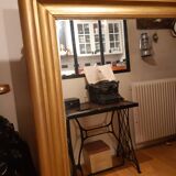 Gilded mirror 140x83, circa 1900