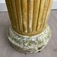 Antique Classical style column Reconstituted stone pillar Greek Roman style pedestal 1980s