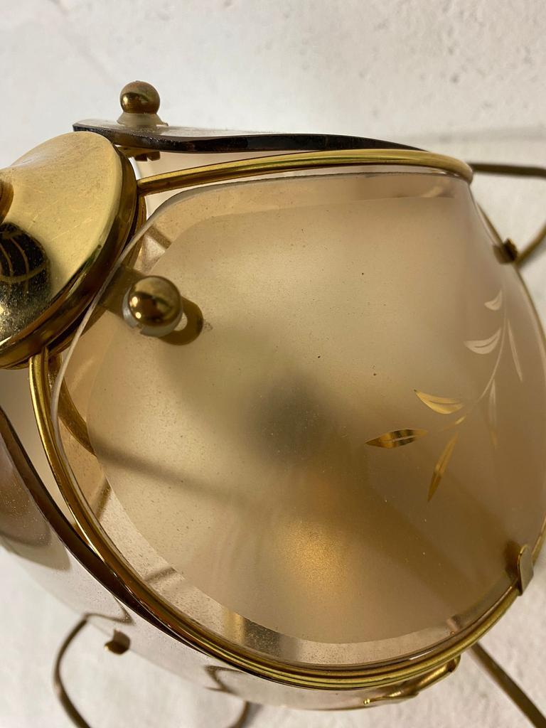 Vintage lamp 'golden' / table lamp / night light