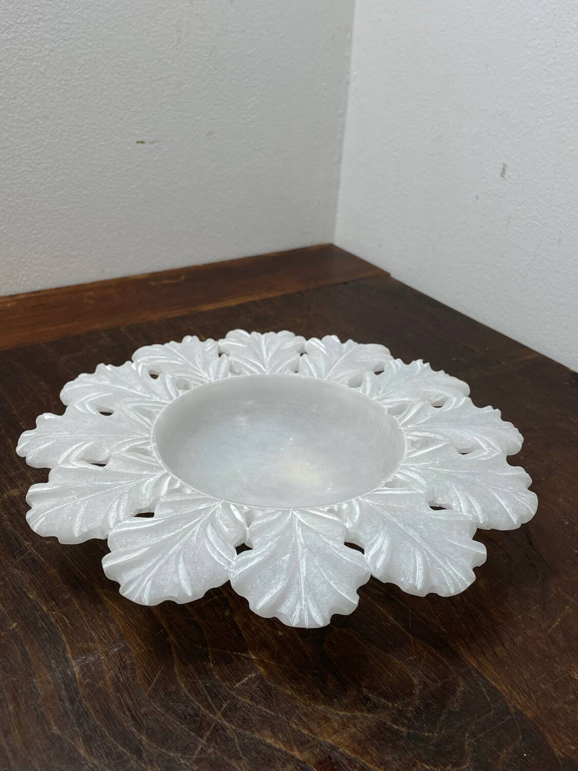 Handmade alabaster bowl