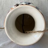 Gien Peonies 1960 multicoloured and floral lamp foot