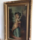 Oil on panel Young aristocrat