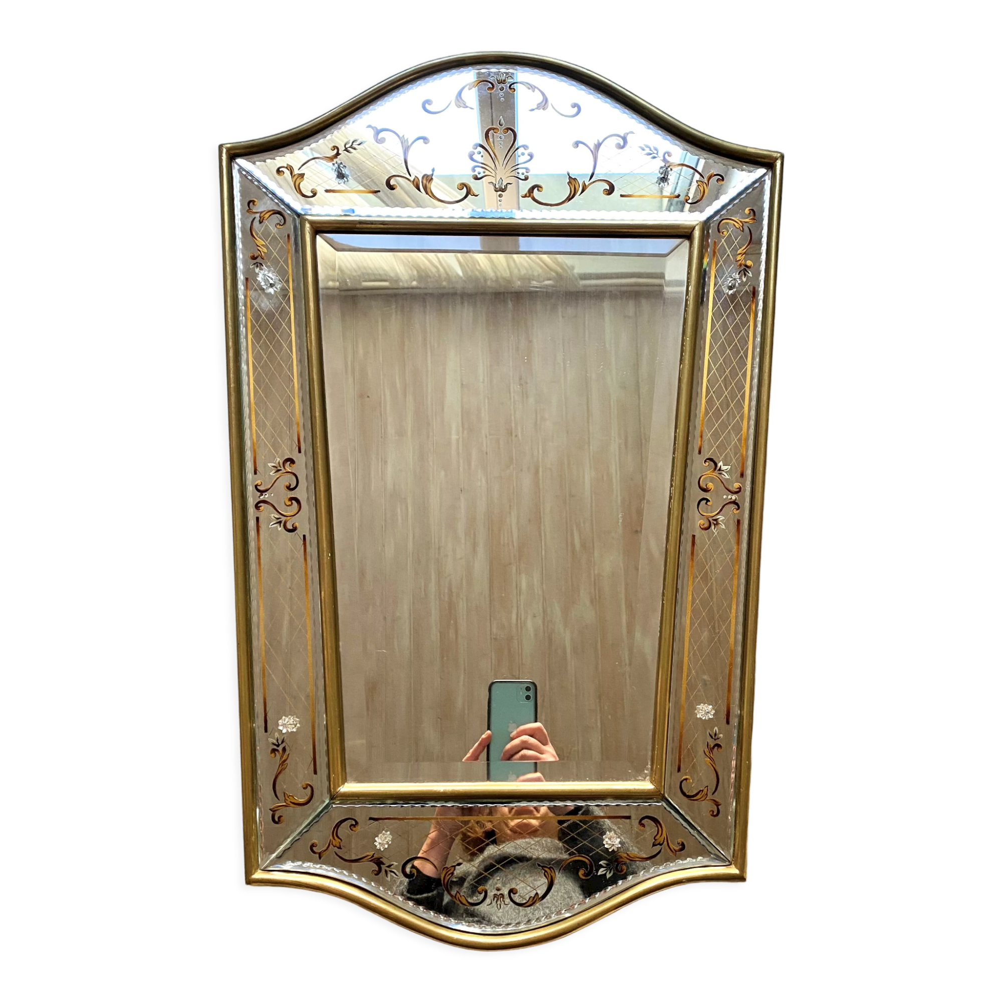 Venetian mirror 79 x 52