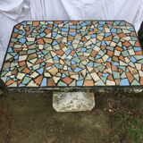 Cement outdoor table