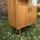 Vintage showcase compass feet