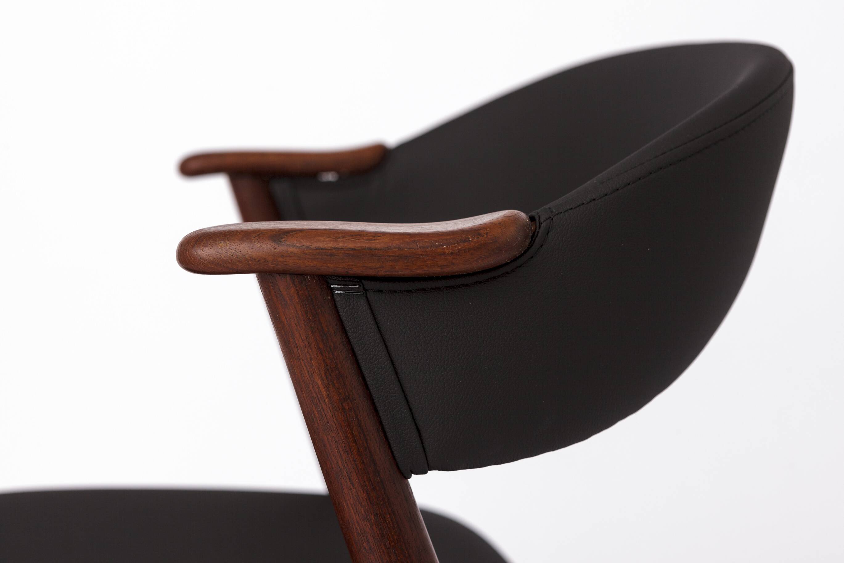 Set of 6 Danish Teak Dining Chairs by Korup Stolefabrik – 1960s Mid-Century