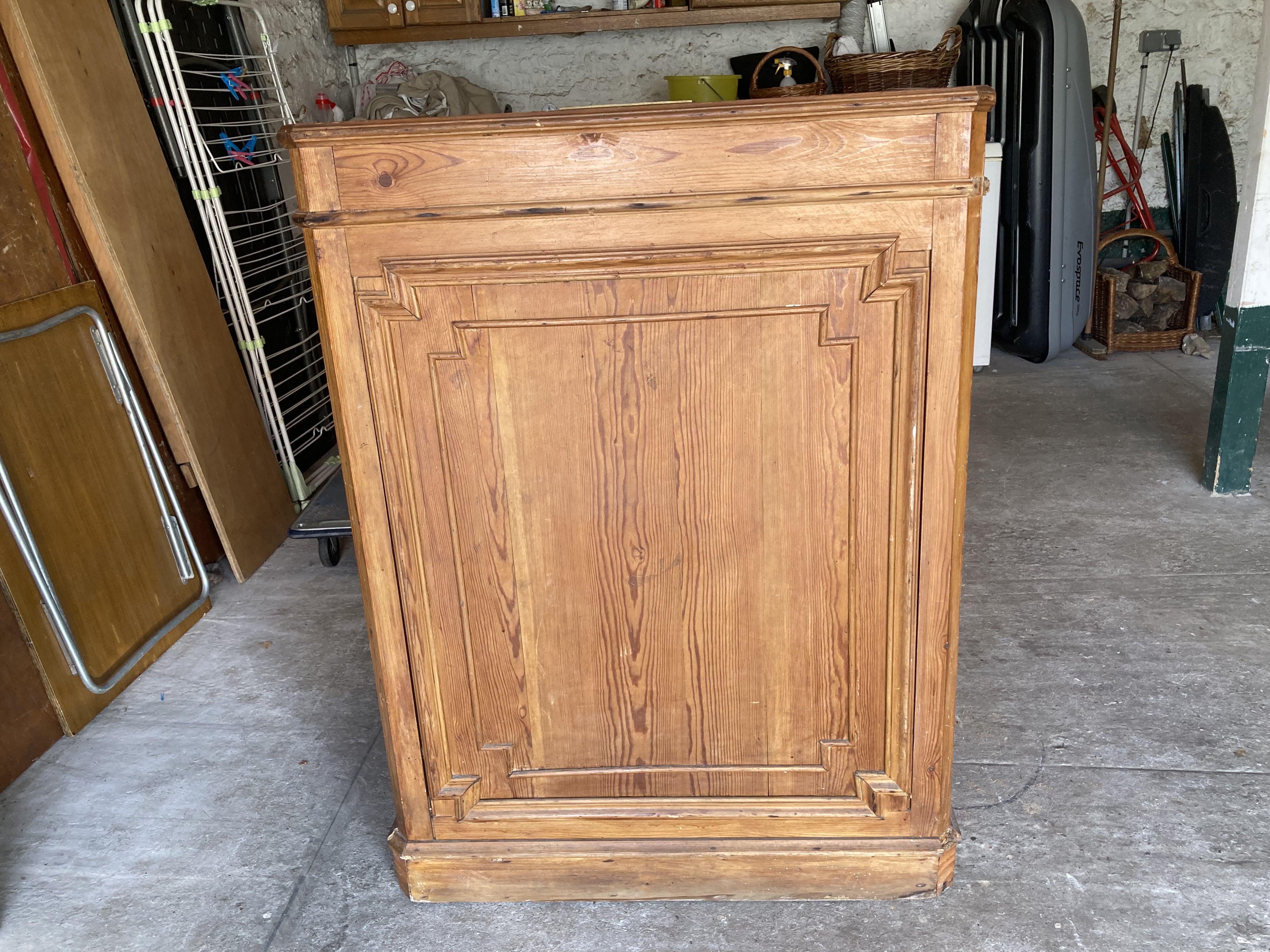 Old store checkout, counter