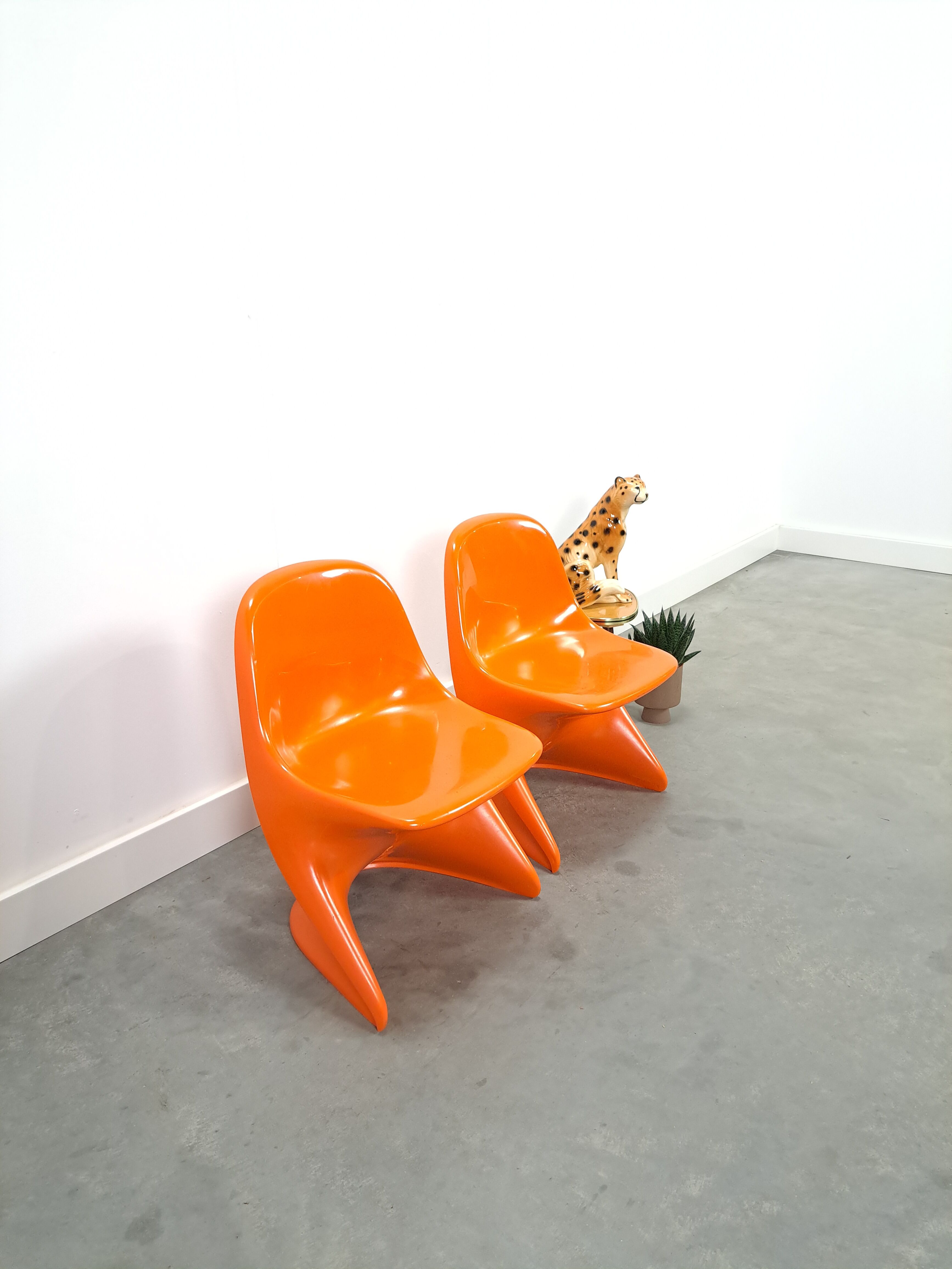 Casala, Casalino high chair 1972 orange