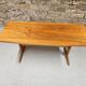 Vintage wooden coffee table 1970"