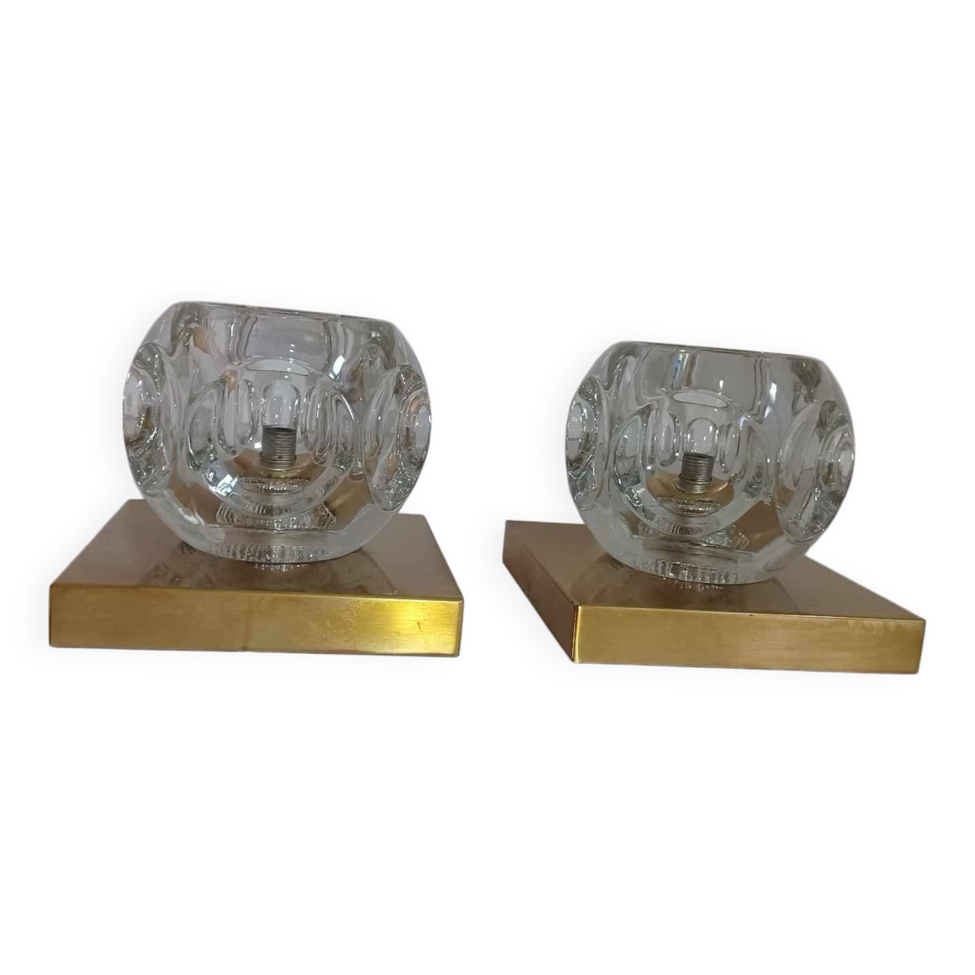 2 x Appliques Vintage de Peill & Putzler, années 1970