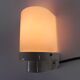 Art Deco wall lamp with porcelain holder, 1930s