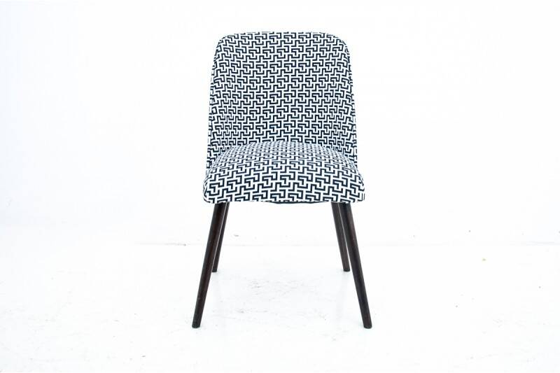 Scallop chair, Poland, 1960s. After renovation.