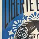 Shepard fairey (obey) - “liberty equality fraternity” screen print 91x61cm