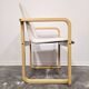 Fauteuil par Branko Uršič en bois cintré