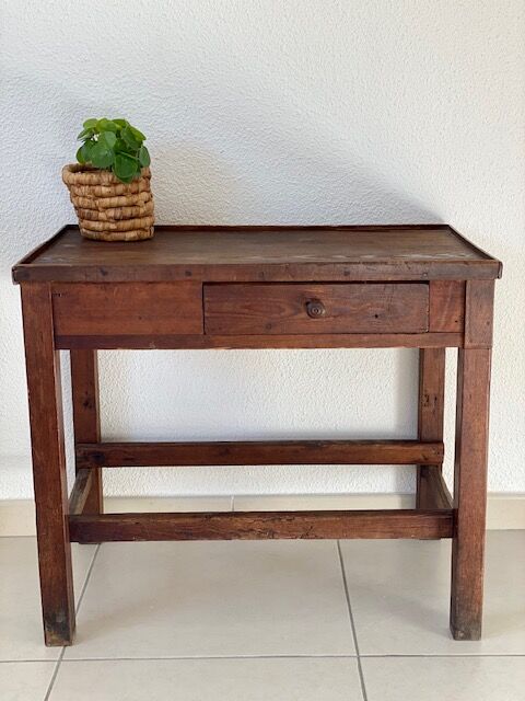 Wooden farm console
